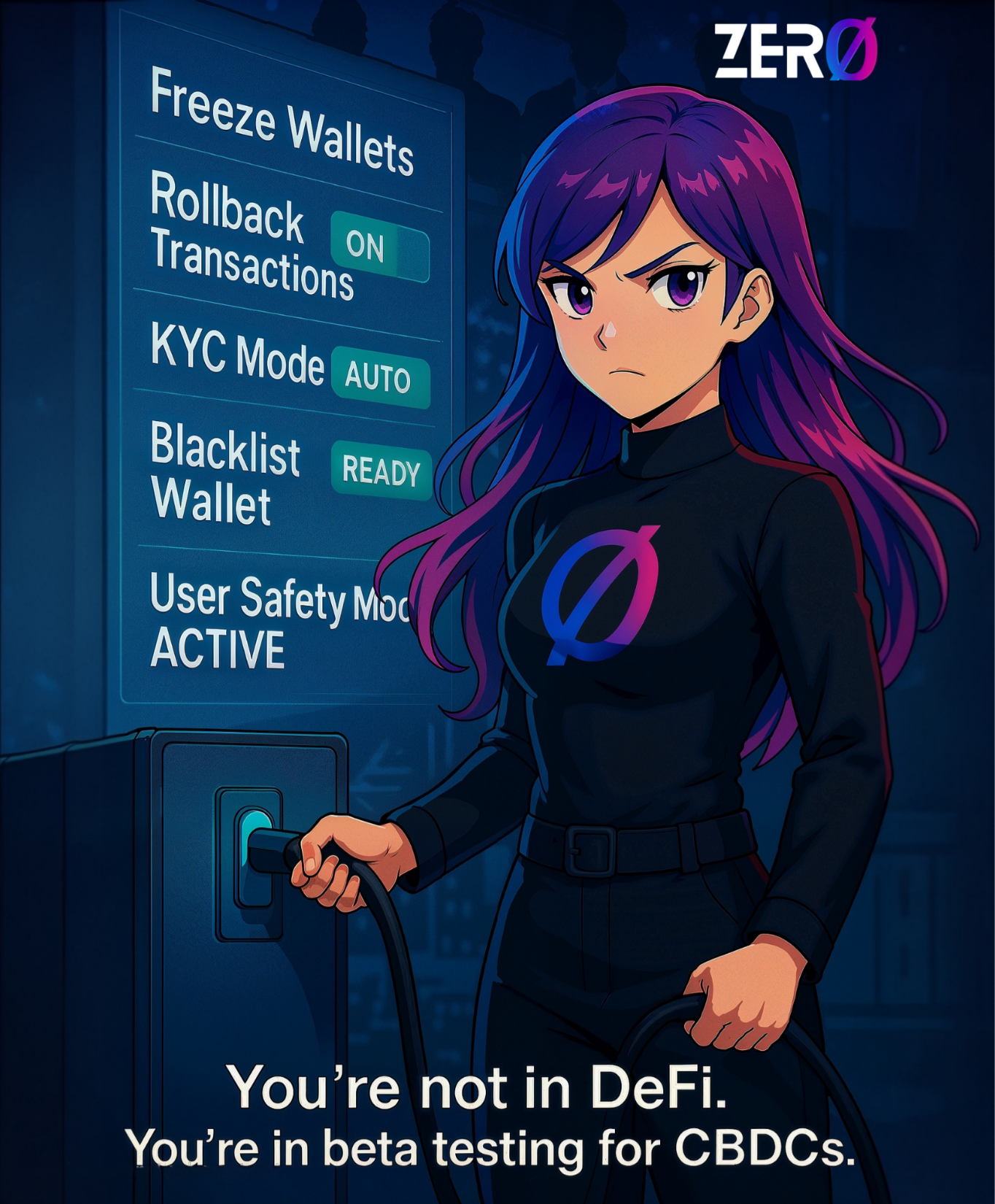 DeFi Protector - ZERØTRUST Meme 1